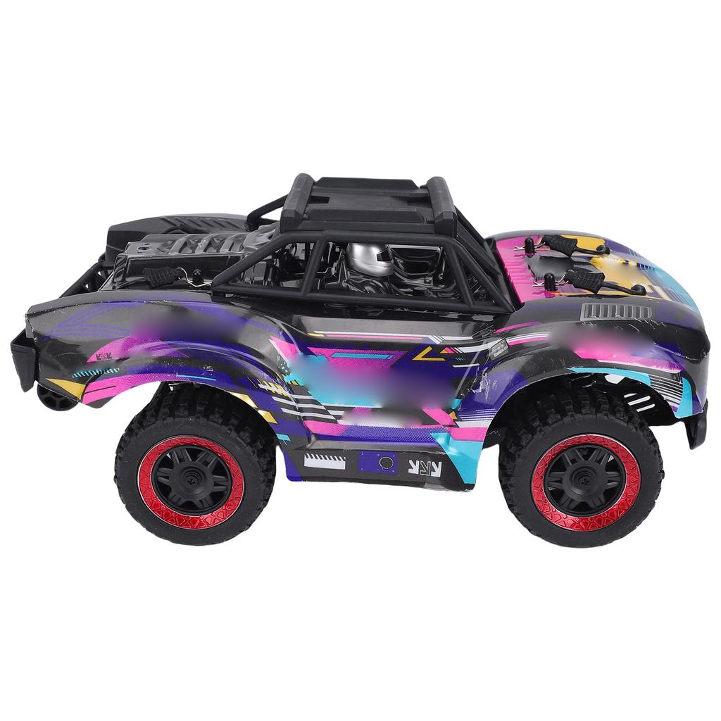 4WD Remote Control Truck, 1:18 Scale 2.4Ghz 30KM H High Speed Remote Control Off Road Car with LED Lights, All Terrain