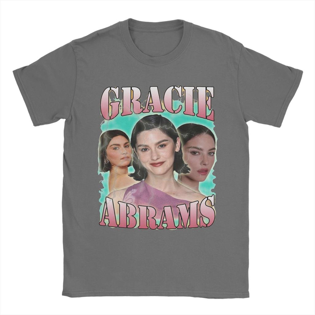 Gracie Abrams Men T Shirt Novelty Tee Shirt Short Sleeve Crew Neck T-Shirt 100% Cotton Gift Idea Clothing