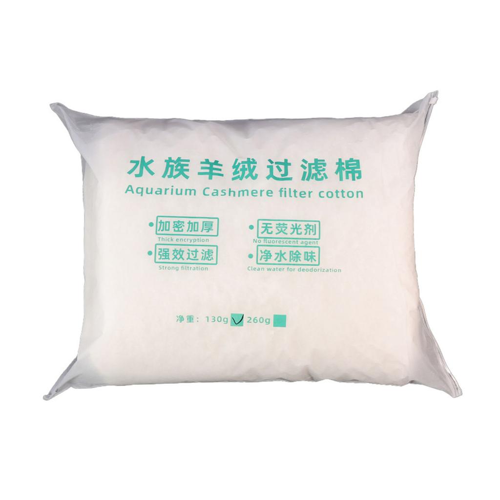 Фильтр для аквариума Кашемировый хлопок Система фильтрации Easy Tear Фильтр Хлопок Система очистки воды в аквариуме Эффективная