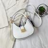 2023 New Fashion Shoulder Bag Casual Crossbody Bag Simple Chic Handbag Street Style Trendy Crescent Bag