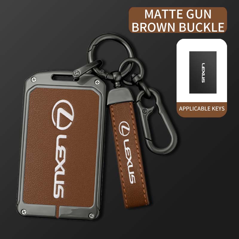 Zinc Alloy Car Card Smart Remote Key Case Cover Protect Holder Shell For Lexus F Sport ES LM GS IS NX RX LX LS RX300 Accessories