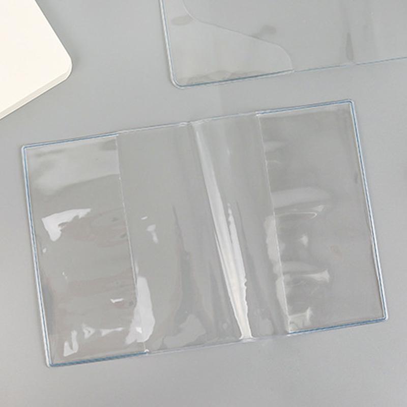 Waterproof PVC Protective Notebook Sleeve for A6 A5 Diary Journal Planner Dustproof Transparent Cover for School Office