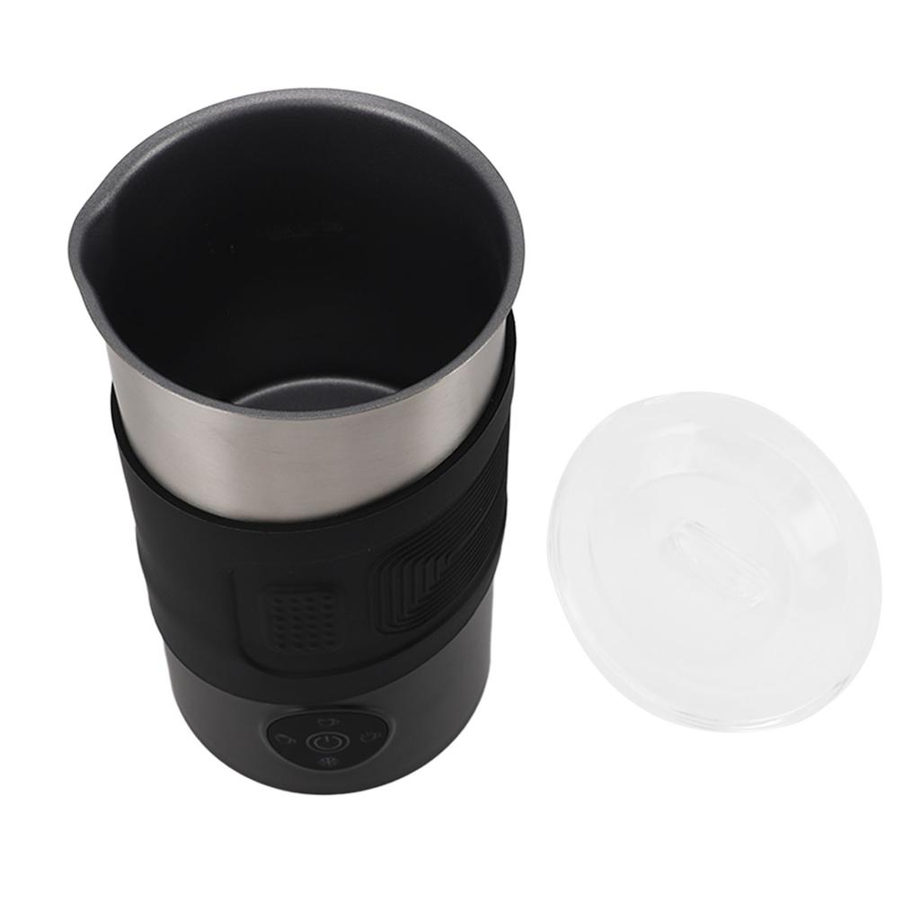 Automatic Milk Frother Electric Warm Cold Milk Foamer Multifunctional Foam Maker for Household