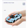 Модель игрушечного автомобиля в масштабе 1/32 MC20 911 Gulf, литая игрушка из сплава, звук и свет, коллекционная вещь, детский подарок на день рождения