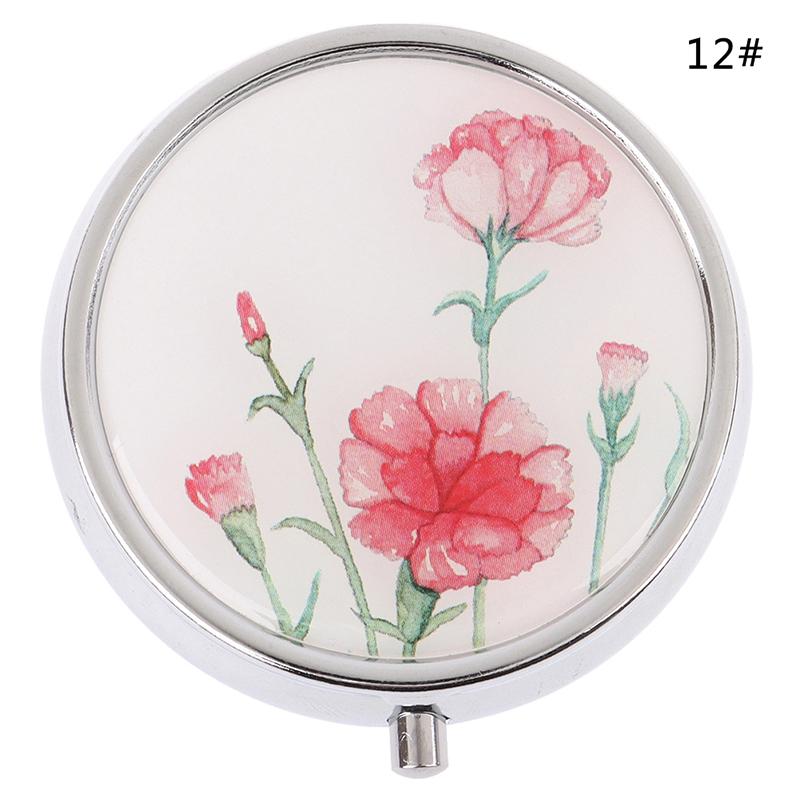 Органайзер для лекарств, портативная коробка для таблеток, контейнер для хранения косметики, складной чехол для таблеток