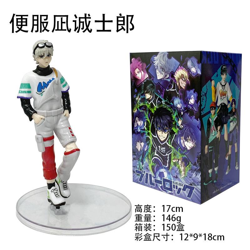 Аниме BLUE LOCK Исаги Йоичи Сейширо Наги Мегуру Бачира Рео Микаге Хёма Чигири Рин Итоши Фигурки Игрушки 17см