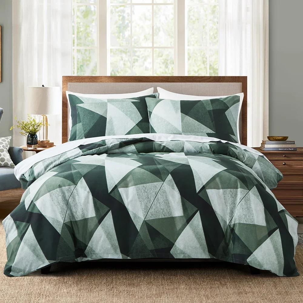 Gradient Rainbow Star Duvet Cover Set Queen Tie Dye Ombre Stars Reversible Purple Bedding Set Microfiber Cartoon Comforter Cover