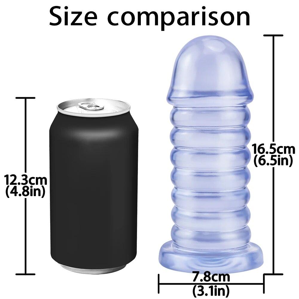 Большая Анальная пробка, огромная анальная игрушка, большое расширение ануса, массажер простаты, мастурбатор, секс-игрушки для взрослых для пар, мужчин, женщин, геев