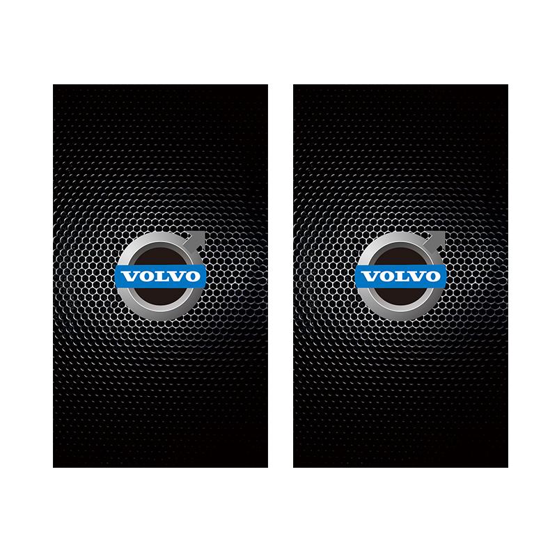 2Pcs Car Emblem Center Pillar Sticker Auto Door Decorative Stickers For Volvo XC90 V90 V60 XC60 V40 EC40 EX40 S80 S60 S90 C40