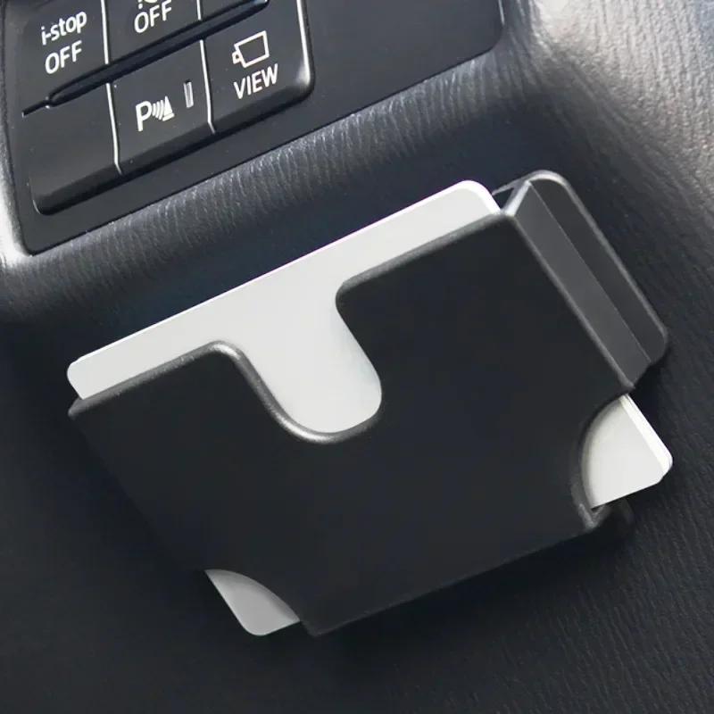 New Universal Car Interior Card Holder Multi-function Portable Card Storage Box Car Sun Visor Card Slot Box Car Accessories