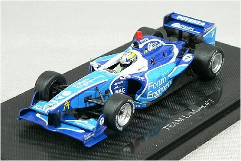 EBBRO Команда Ле-Ман 2008 Синяя Готовая Модель 1/43 F/N #7 (Модель из смолы) -