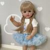 Живая кукла-реборн Betty 22'' 55 см, полностью виниловое тело, новорожденные куклы для девочек, реалистичная кукла-реборн принцесса Снежка Bebe Boneca, подарки на день рождения детям