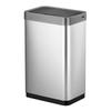 EKO Мусорное ведро Автоматическое Mirage X Серебристое 30 л Сенсорное ведро с крышкой и внутренним ведром USB-зарядка EK9260RMT30L Открытие/Закрытие