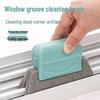 Double-Sided Window Groove Cleaning Brush for Doors and Windows