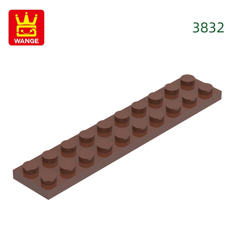 Нетоксичный 34 шт./лот 3832 2x10 Базовый строительный блок Moc Детали платы Совместимые с кубиками DIY Сборные игрушки для детей Подарочная коробка