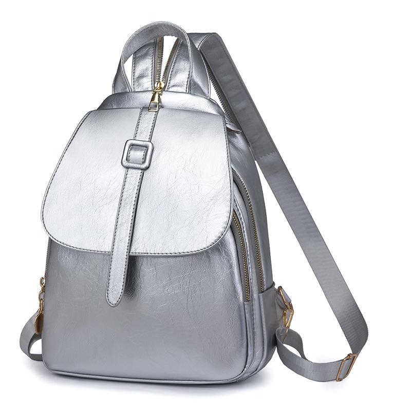 Рюкзак большой вместимости, женский рюкзак из полиуретана, дорожная сумка