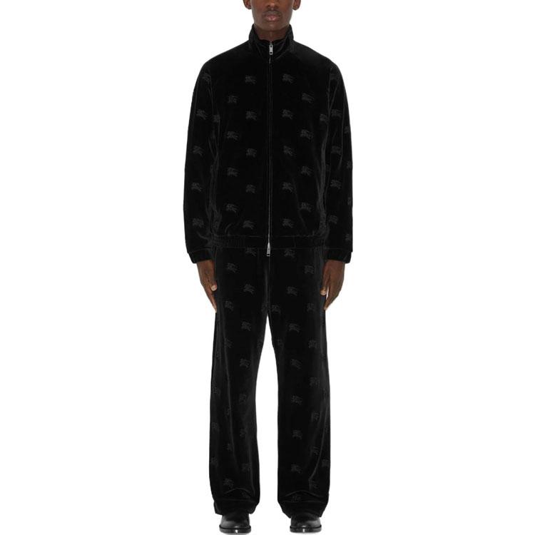 Burberry Ekd Velvet Track Pants 80700011