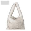 Niche Design Plush Underarm Bag Slouchy Искусственный мех Сумка Зимняя меховая сумка для женщин