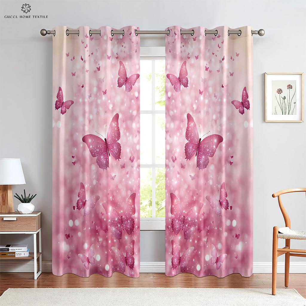 Занавески с принтом радужного единорога для детей, спальни, гостиной, кухни, украшение дома, можно изготовить на заказ