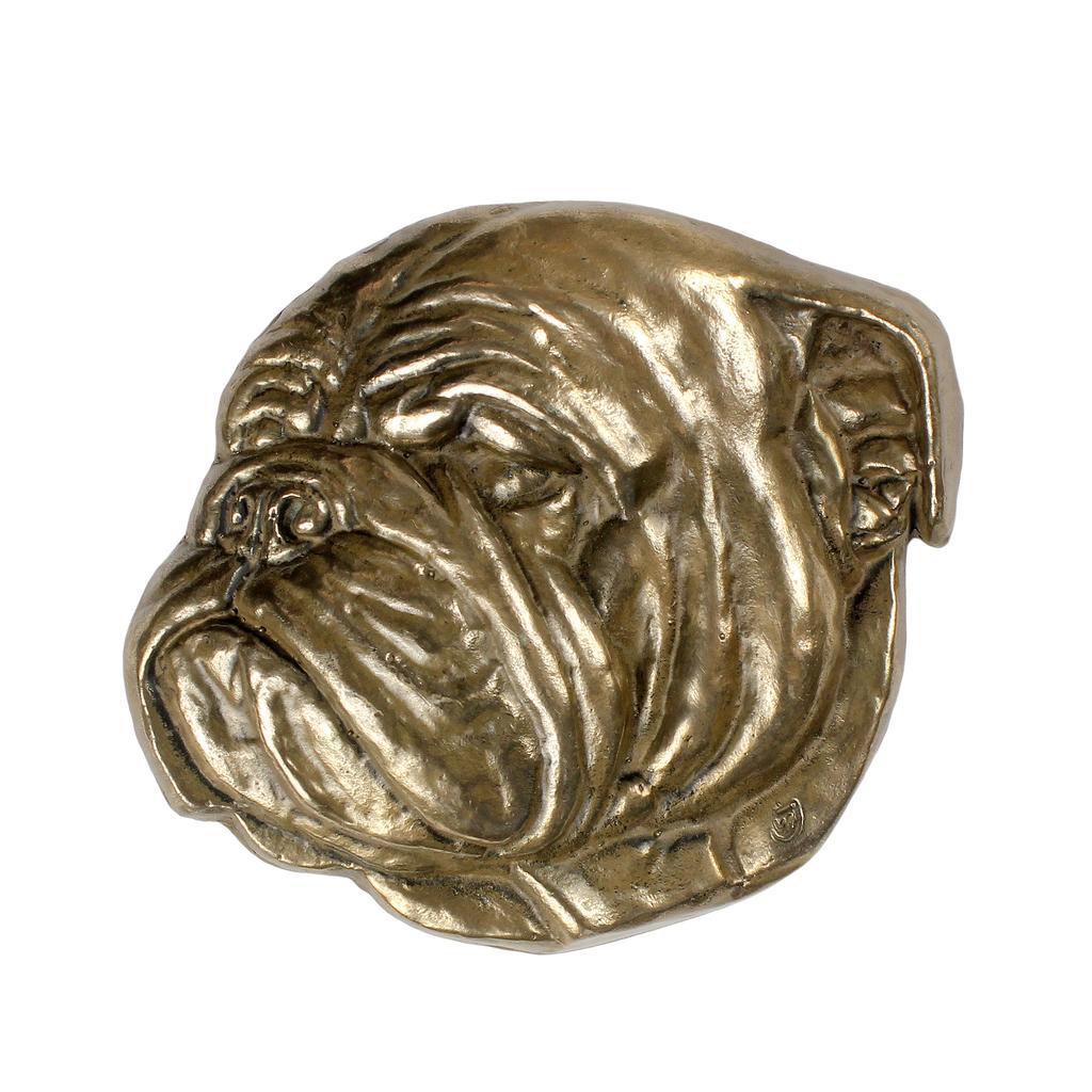 Bulldog II - Commemorative Plaque with a Dog, Personalized Thank You, Award, Diploma with Dedication from the Art-Dog Brand