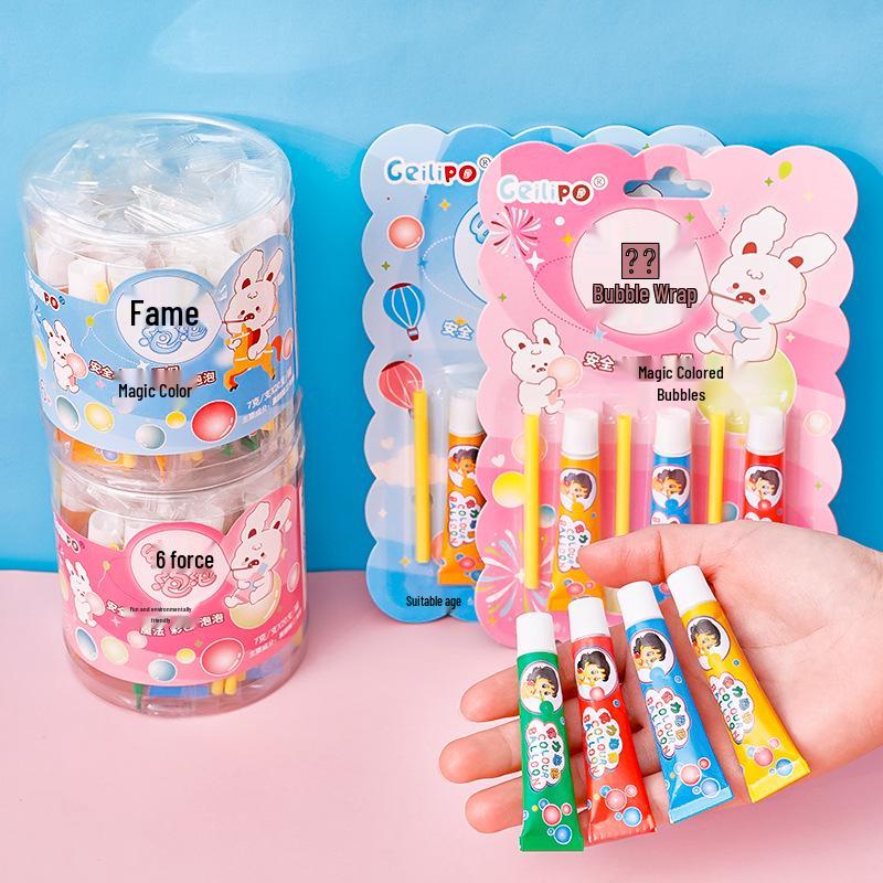Разноцветная жевательная резинка: Безопасное и нетоксичное мыльное шоу для детей - Образовательный и творческий веселый подарок