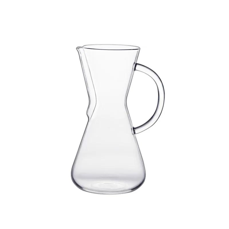 Coffe Accessories Glass Jar for Coffee Pot Barista Kettle Strainer Bar Pitcher Supplies Cafe Coffeeware Kitchen Dining Home