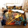 New M-Magic The Gathering Bedding Set Cartoon Anime Three-piece Set Adult Kid Bedroom Duvetcover Sets 3D Kawaii Twin Set