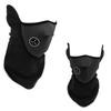 Warm Fleece Half Face Cover Cycling Face Protector Cover with Filter Cold Weather Face Protection Windproof Neck Warmer for Motorcycle Bike Cycling