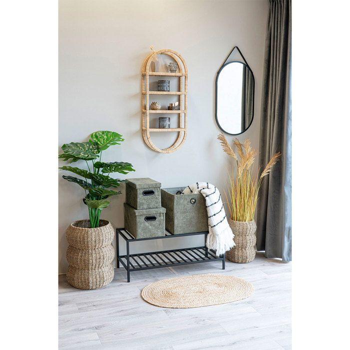 House Nordic Herbe artificielle Sorghum 110 cm Naturel 442818