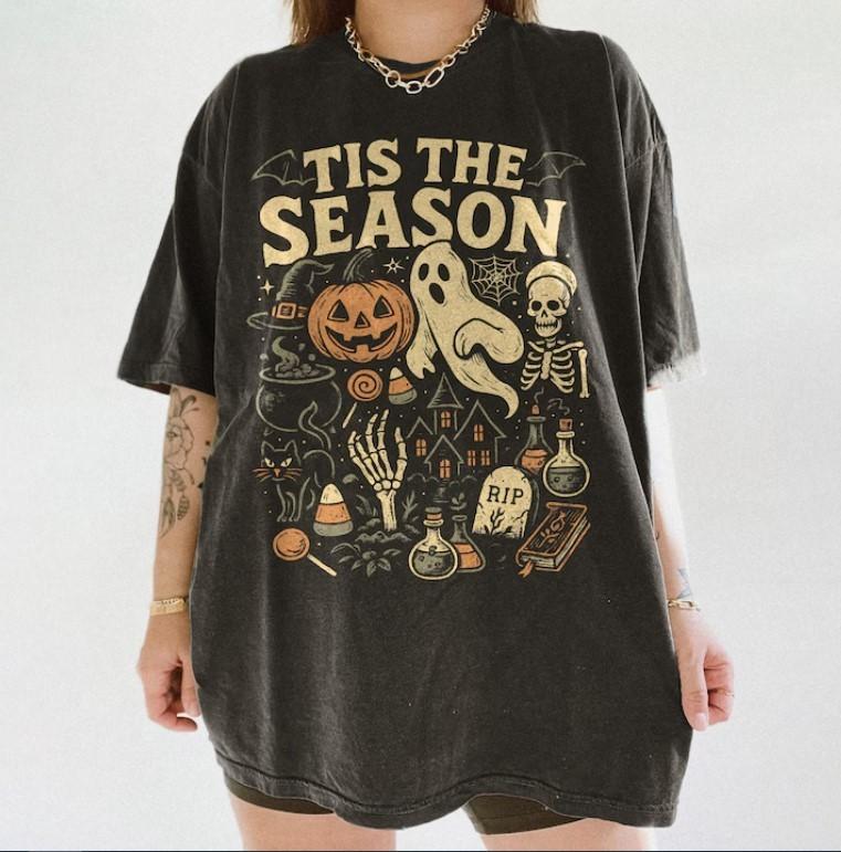 Tis The Season Halloween Shirt Unisex T-Shirt