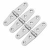 4Pcs Boat Hatch Hinge 316 Stainless Steel Rust Proof Sturdy Marine Hatch Hinge for Yacht 103 X 27mm   4.1 X 1.1in