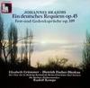 LP Record JOHANNES BRAHMS , ELISABETH GRÜMMER - Ein Deutsches Requiem Op.45 - Fest- 1C072855051 Die Volksplatte Germany Classical Used
