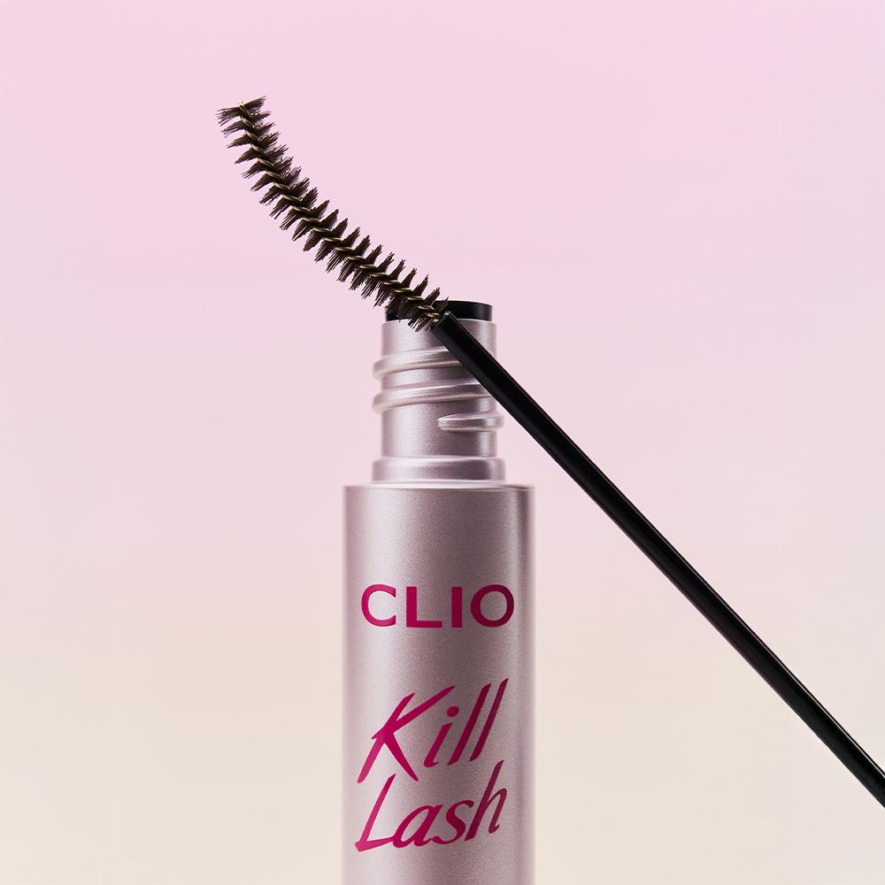 Clio Тушь для ресниц Kill Lash Superproof Fine 001 Ванильный черный, Корейская