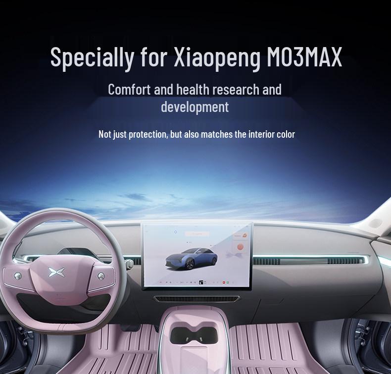 Xiaopeng M03 MAX 2025 ТПЭ Коврики в салон - Полный ассортимент аксессуаров для интерьера автомобиля