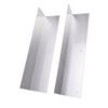 2pcs Stainless Steel Corner Guards Siding Corner Guards Protector 89 Degree Angle Weed Whacking Protection for Outside