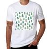 Winter Trees Tshirt Work Utility Casual Tee Shirt