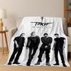 Модное Арт Фланелевое Одеяло Tokio Hotel Билл Том Каулитц, Уютное Мягкое Пледное Одеяло для Дома Спальни Кровати Дивана, Подарок