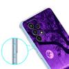 Бесконечность на фиолетовом чехле для телефона Samsung Galaxy A51 A71 A21S A12 A11 A31 A41 A01 A03S A22 A13 A33 A73 A53 A52 A32 5G A23