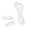 2.5mm Portable Ear Clip Electrode Wire Connecting Cable Accessory for Digital TENS Massage Machine