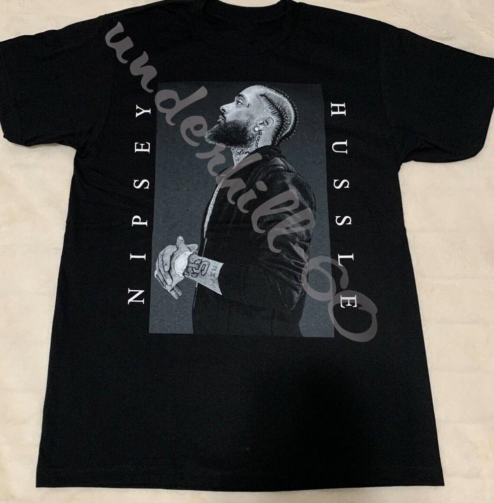 New Nipsey Hussle Cotton Round Neck Black Men All Size T-shirt A248 Unisex T-Shirt