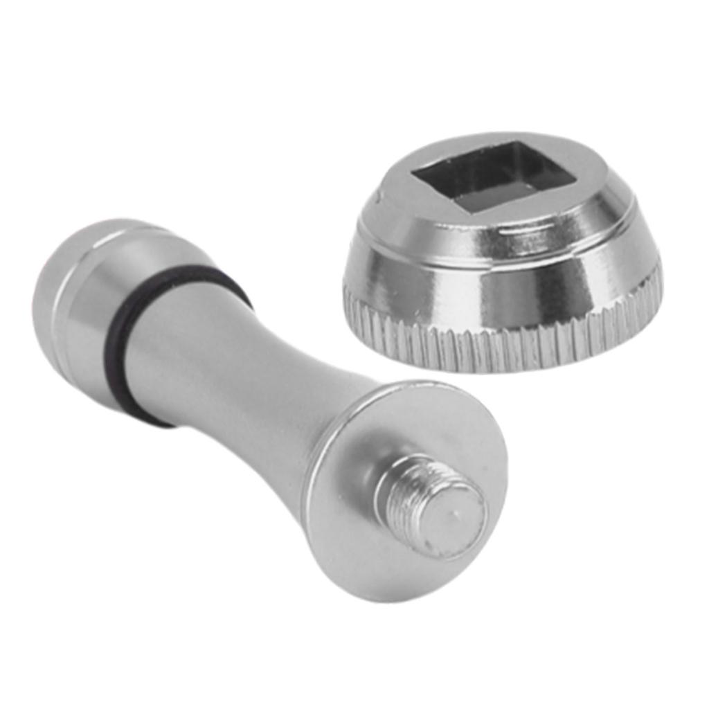 Fishing Reel Balance Rod Anti Collision Aluminum Alloy Weighted Balance Rod Fishing Accessory Silver