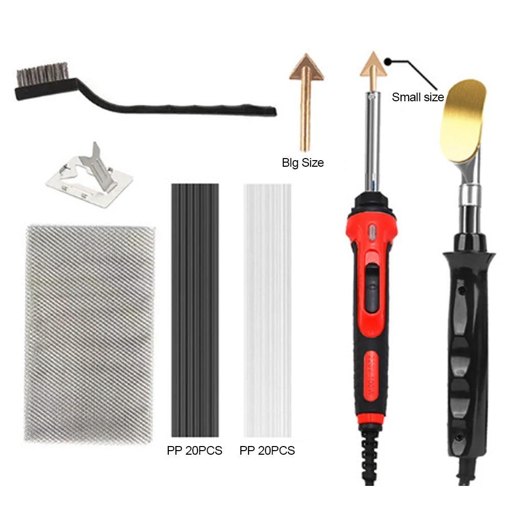 50/100W Car Bumper Repair Soldering Iron 220V Soldering Iron Tip Repair Tool Adjustable Temperature Welding Rework Station