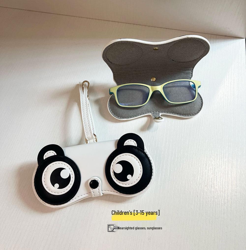 Children's Cute Cartoon Glasses Case - Portable Myopia and Sunglasses Protective Bag