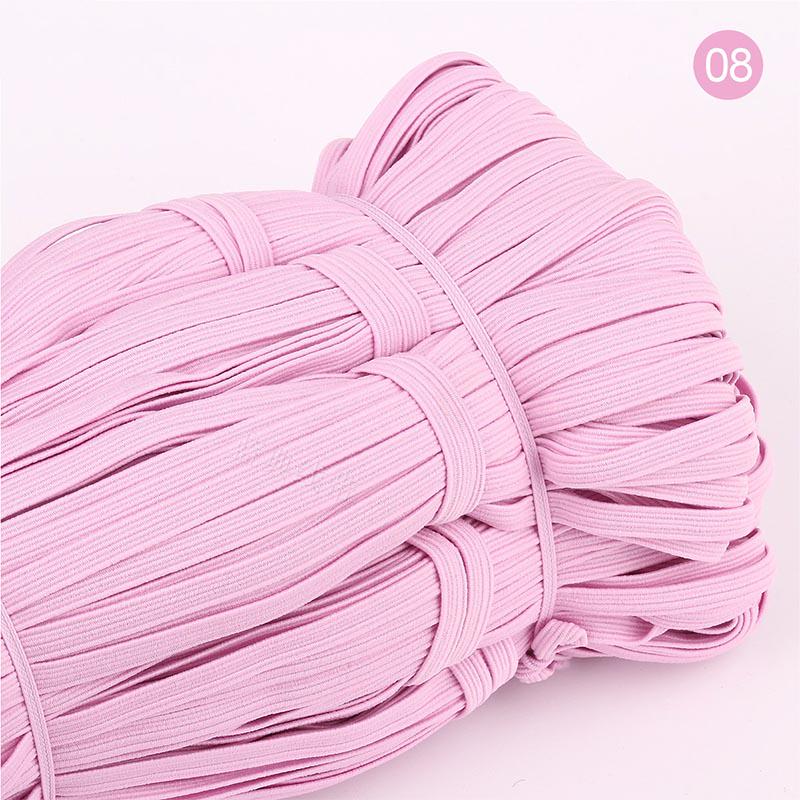 30 м эластичная резинка 0,6 см, тонкая плоская повязка на голову, аксессуары для волос, сделай сам, для одежды, обуви, аксессуары для шитья