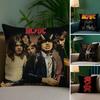 ACDC Группа Классическая Винтажная Наволочка Защита от пылевых клещей Невидимая молния Диван Кровать
