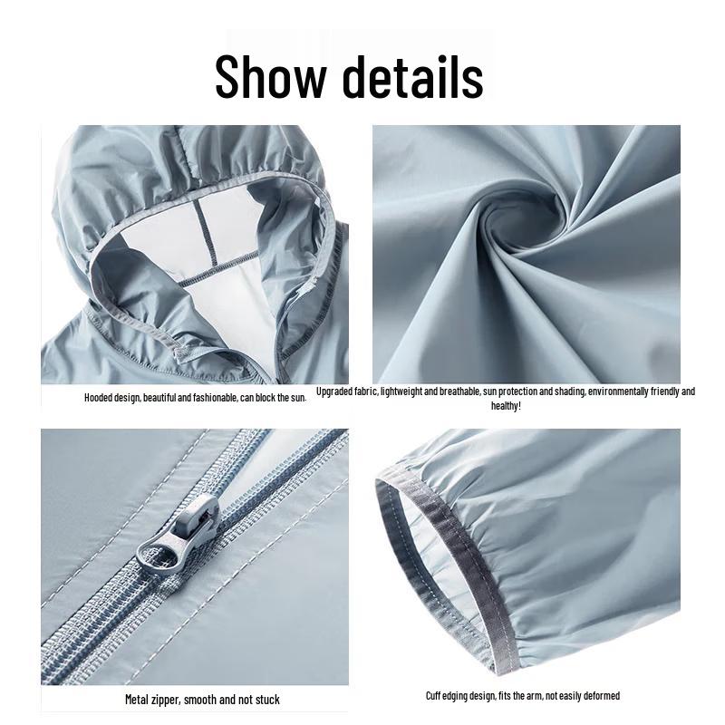 Мужская легкая куртка с капюшоном для защиты от солнца Warrior