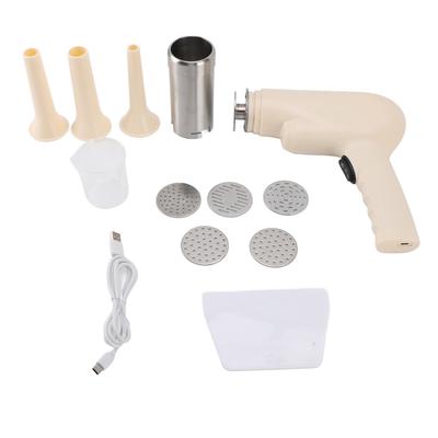 Ручная электрическая машина для приготовления макарон, эффективная многофункциональная портативная автоматическая машина для приготовления лапши из нержавеющей стали