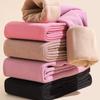Women's Velvet Lambswool Fleece-Lined Warm Pants - Thickened Plus Size Autumn/Winter Leggings