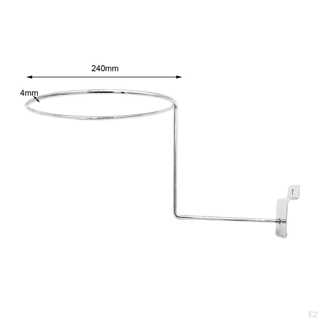 Metal Helmet Display Stand for Wall Mounting