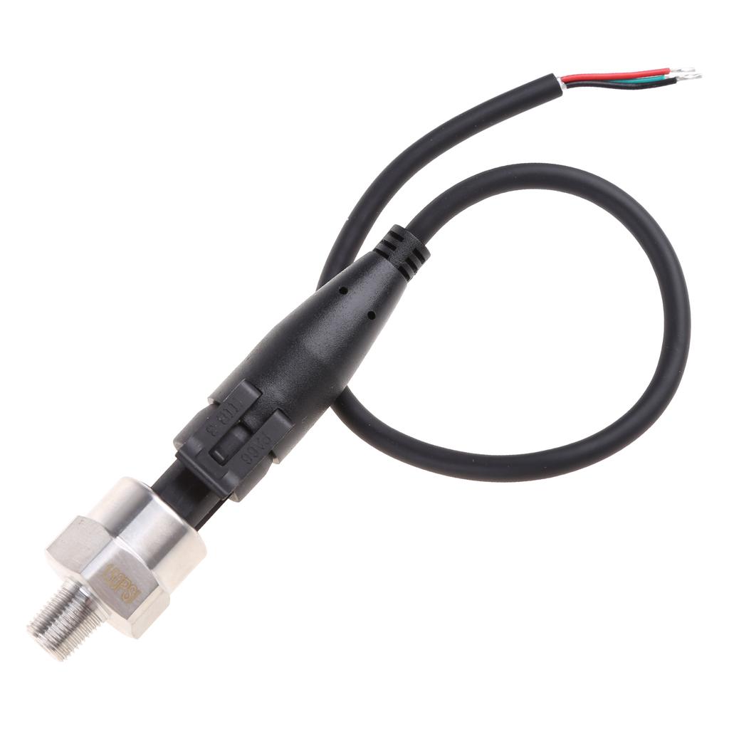 Автомобильный датчик-преобразователь давления 0,5-4,5 В 1/8" NPT 150 PSI Совместим с водой, газом, маслом, топливом, жидкостью